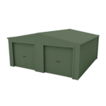 Double Garage Shed