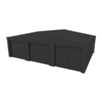Triple Garage Shed - Image 3